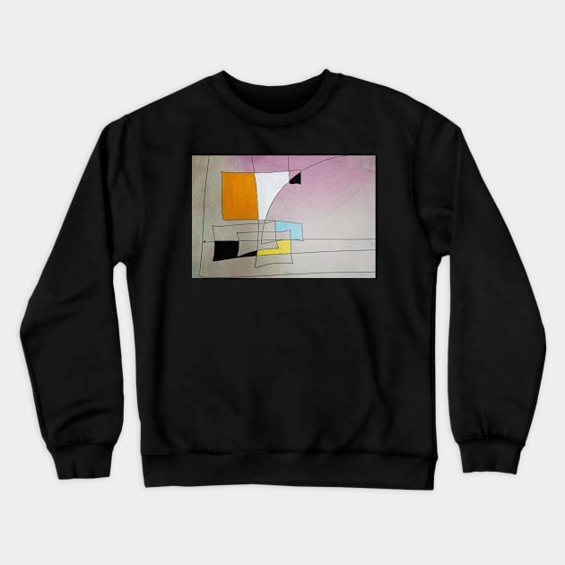 Expressive automatism abstract Crewneck Sweatshirt by artsale